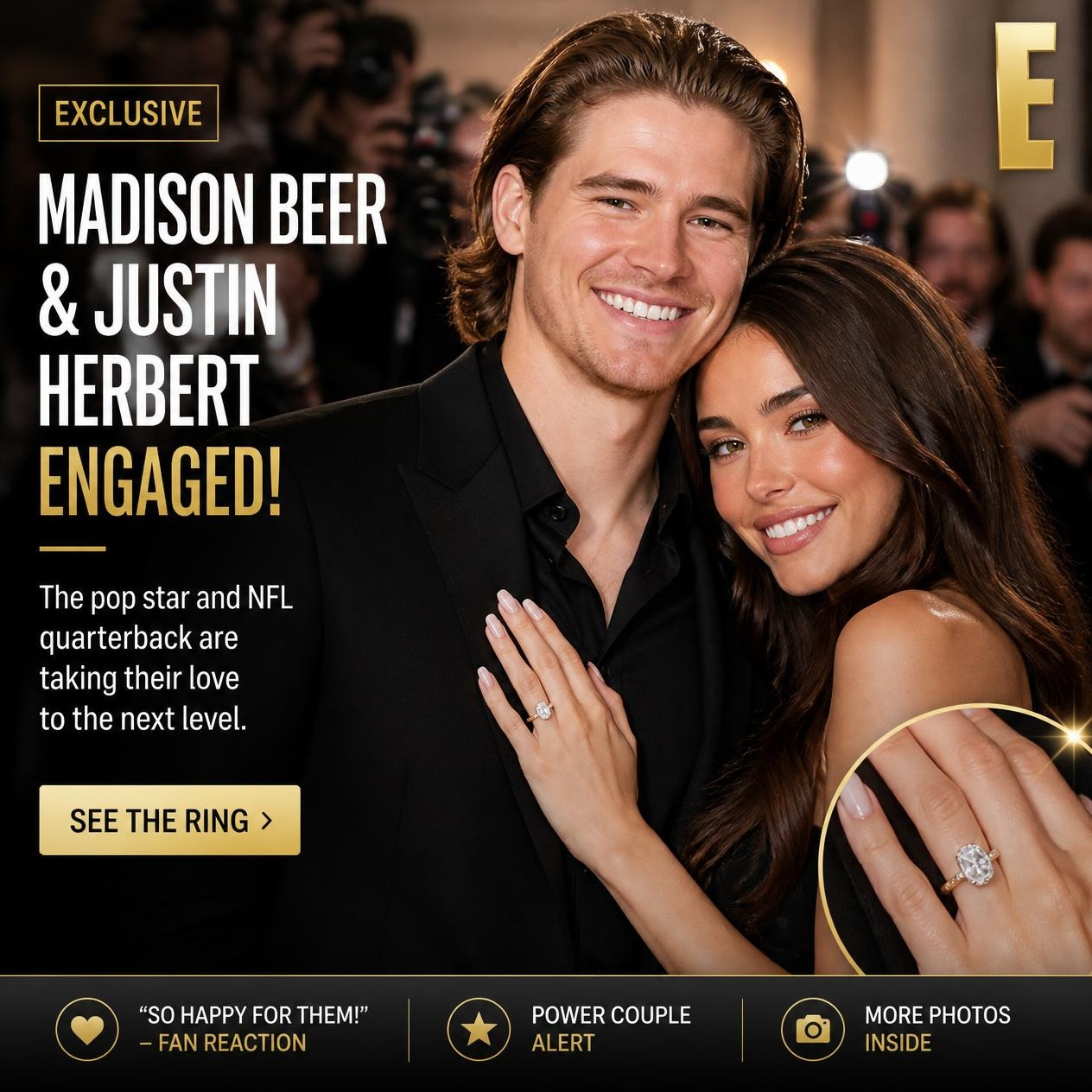 Madison Beer announces engagement to Justin Herbert