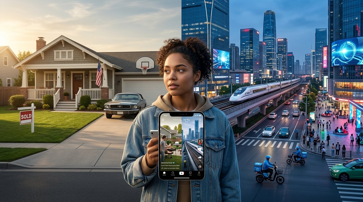 American Dream is dead debate and China Maxxing interest among Gen Z