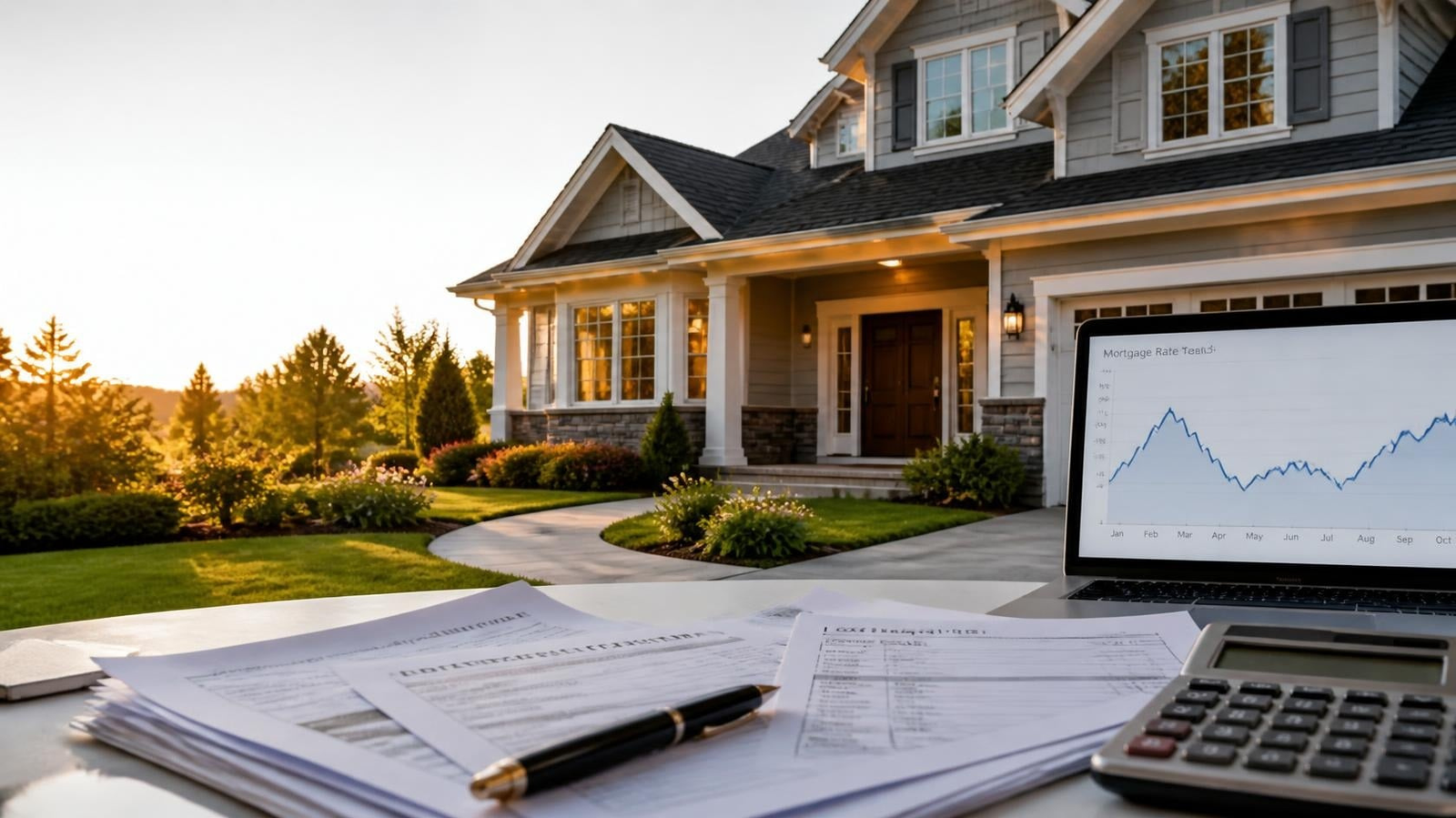 Current mortgage rates and 30-year mortgage rates for U.S. homebuyers