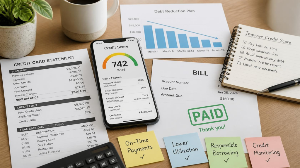 how to improve your credit score