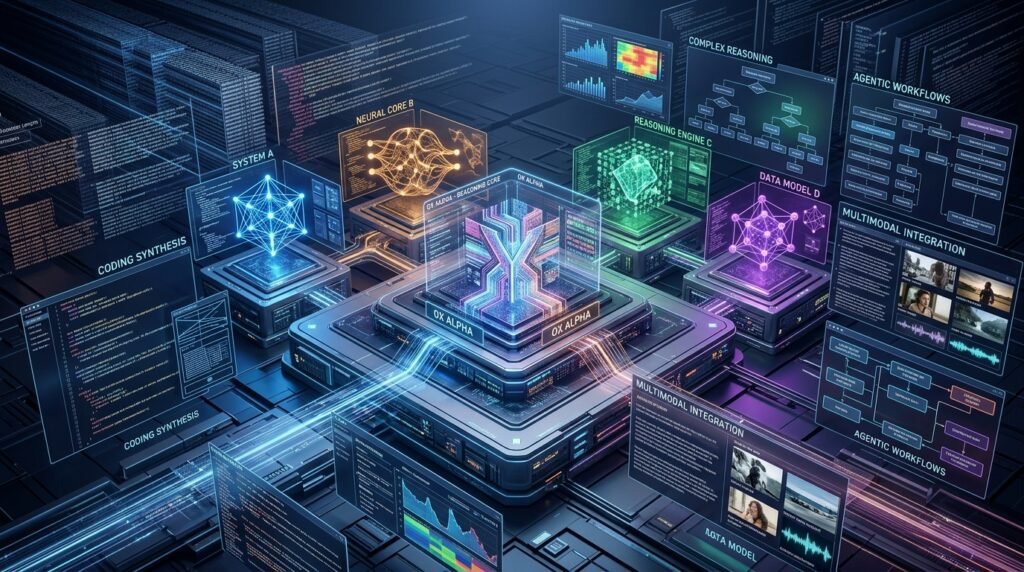 Ox Alpha AI model compared with other artificial intelligence models