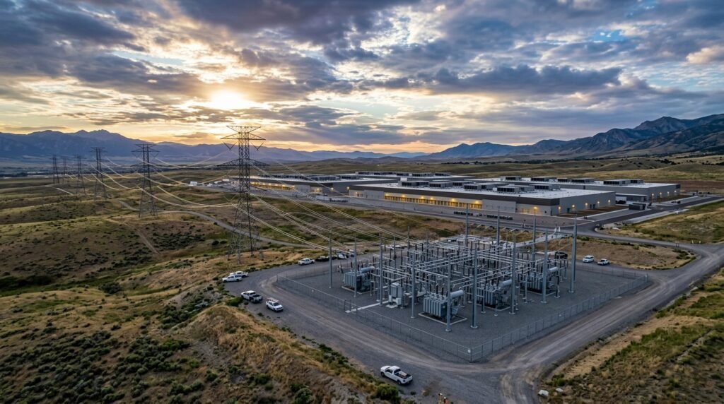 AI data centers connected to the U.S. electricity grid